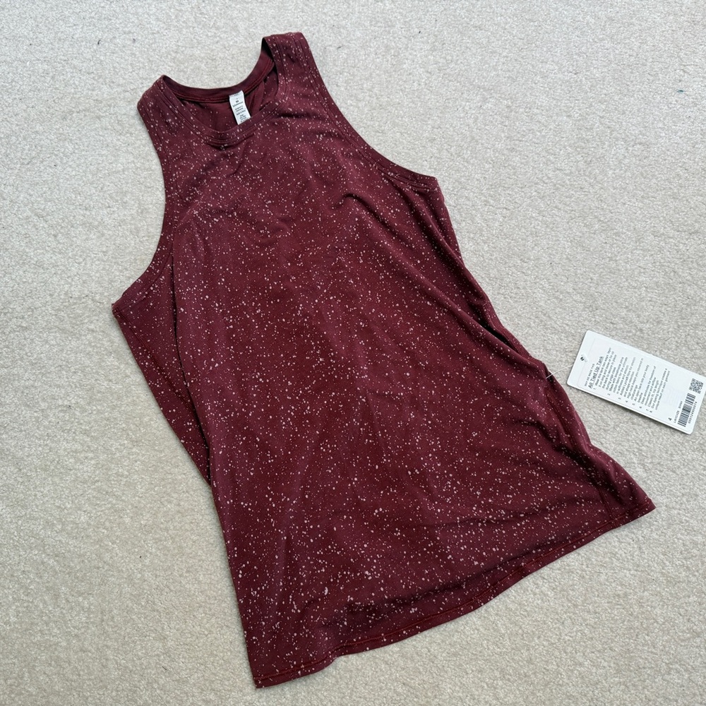 Lululemon All Tied Up Tank Sz 4